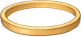 Rubber band for marking starter growth